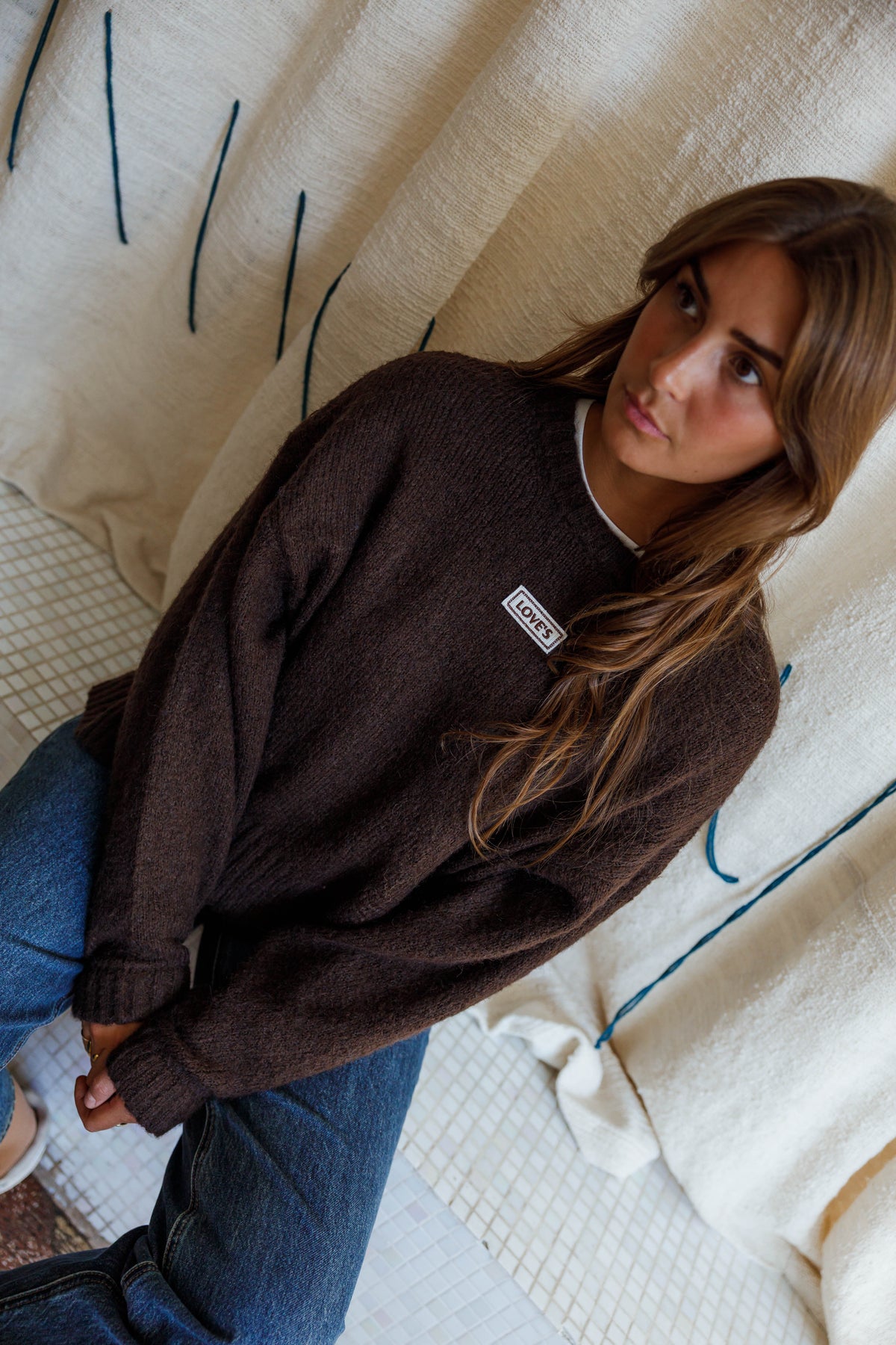 Jersey Becca marrón