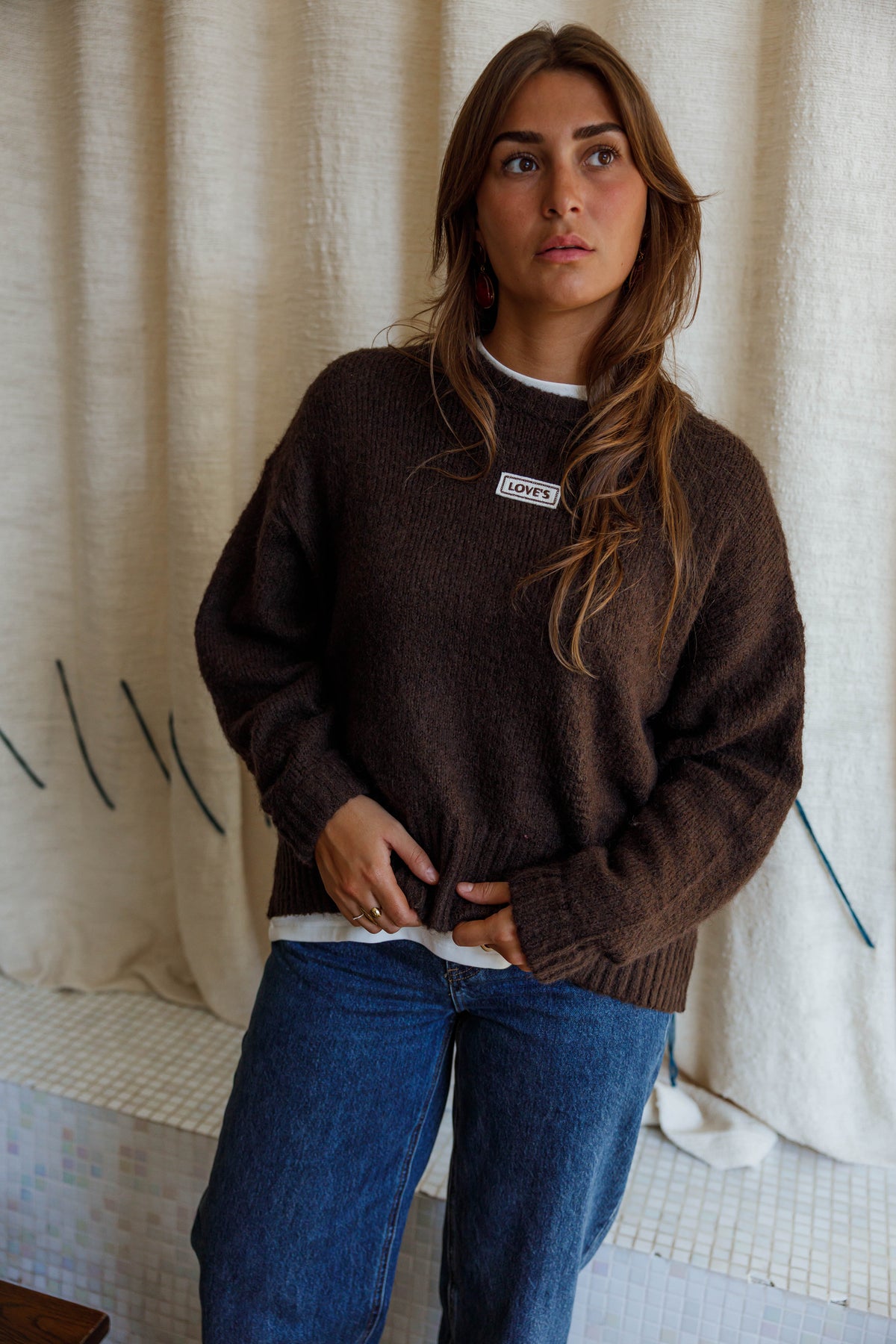 Jersey Becca marrón