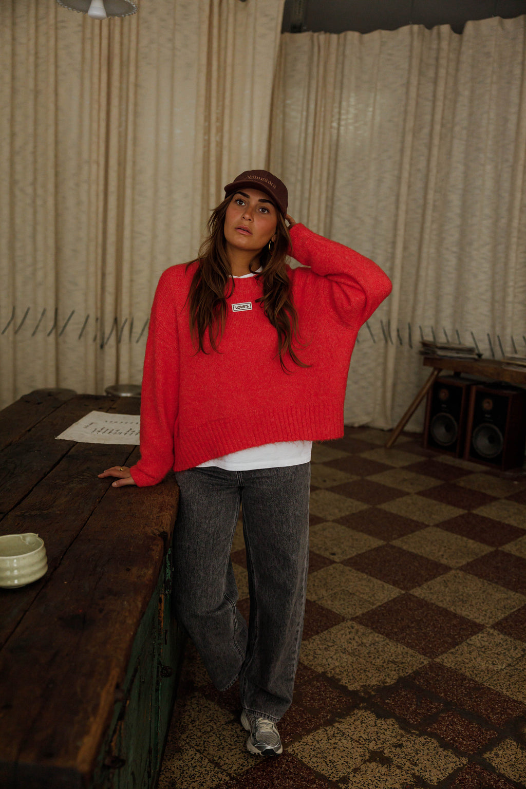 Jersey Becca rojo