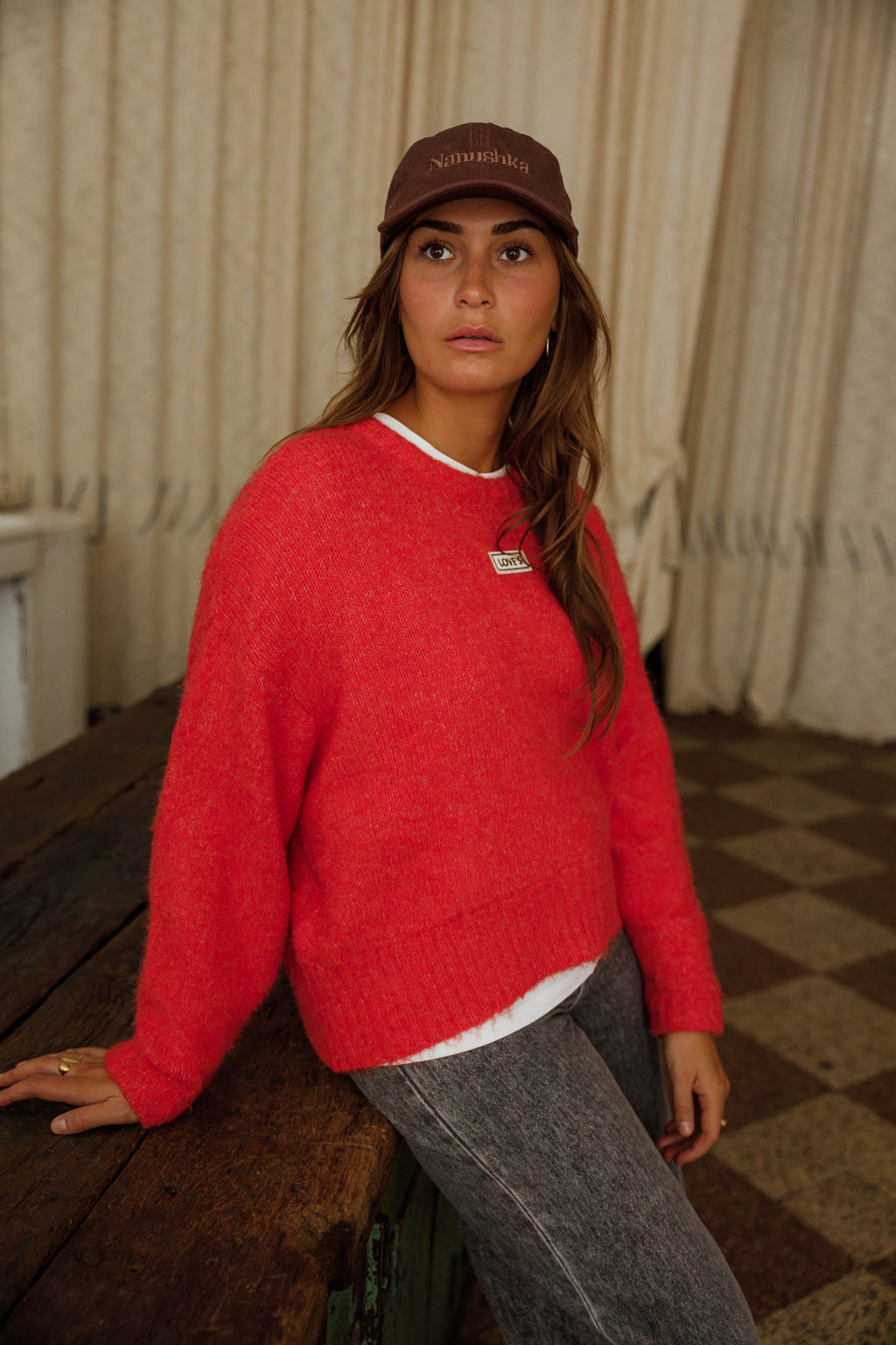 Jersey Becca rojo