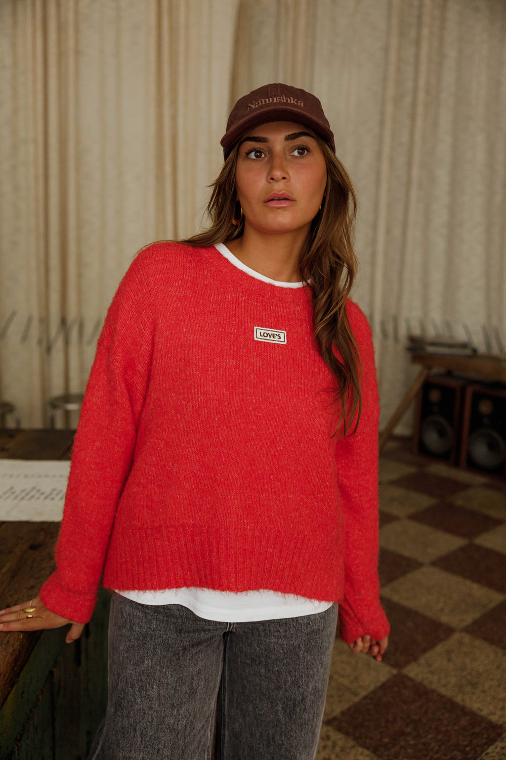 Jersey Becca rojo