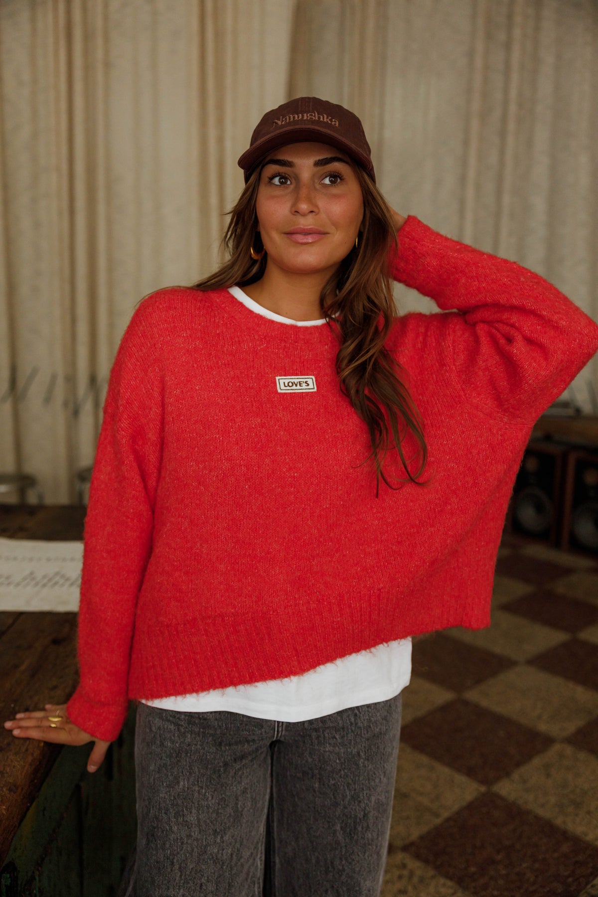 Jersey Becca rojo