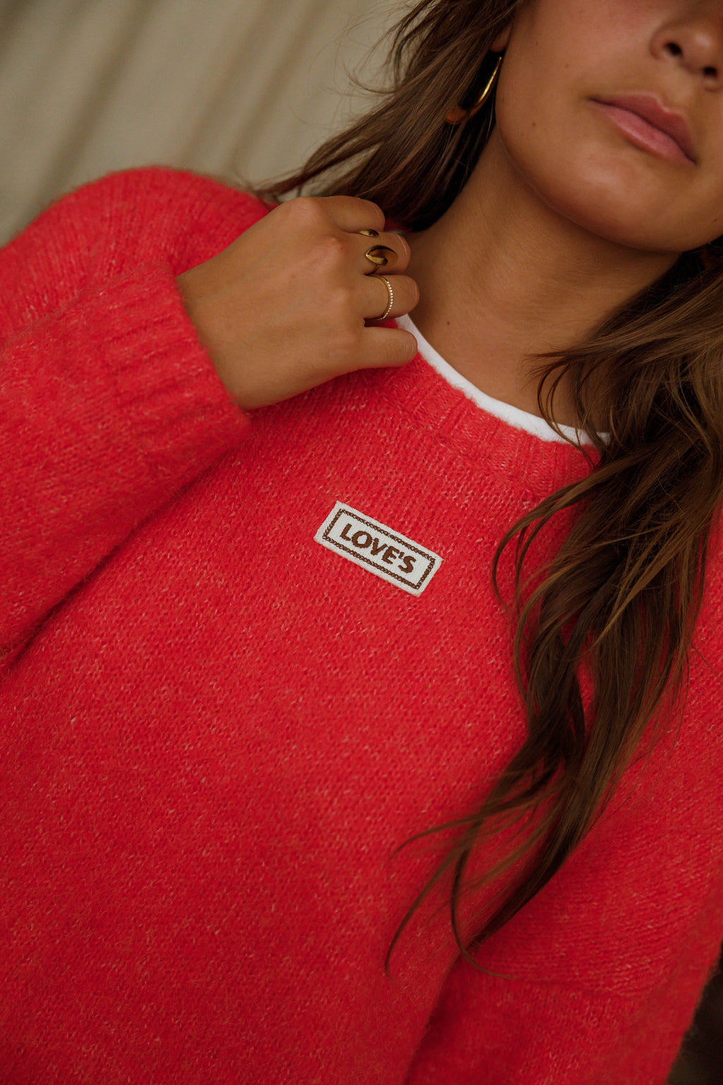 Jersey Becca rojo