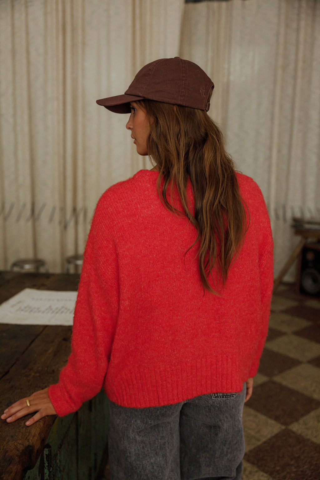 Jersey Becca rojo