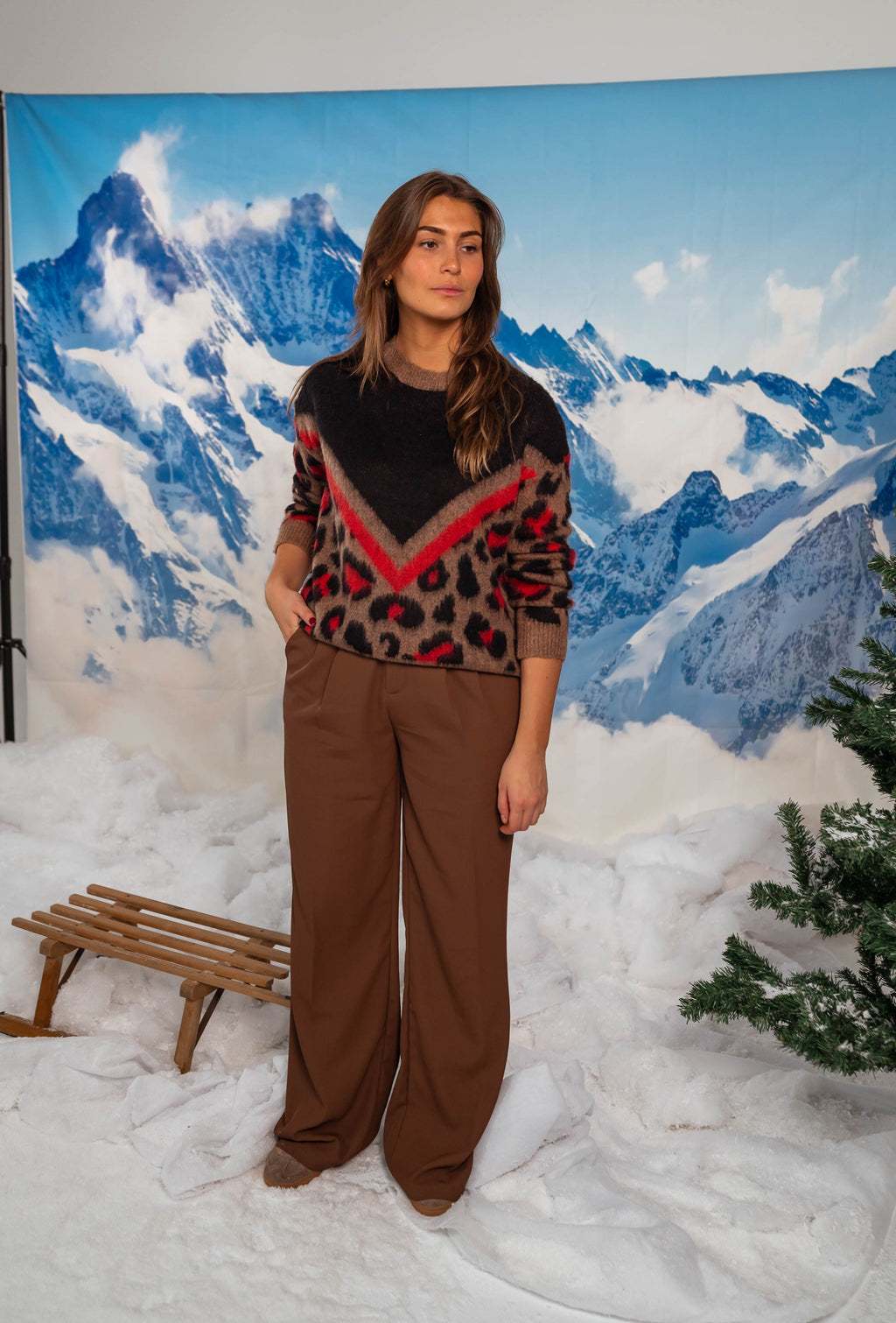 Jersey Ines leopardo