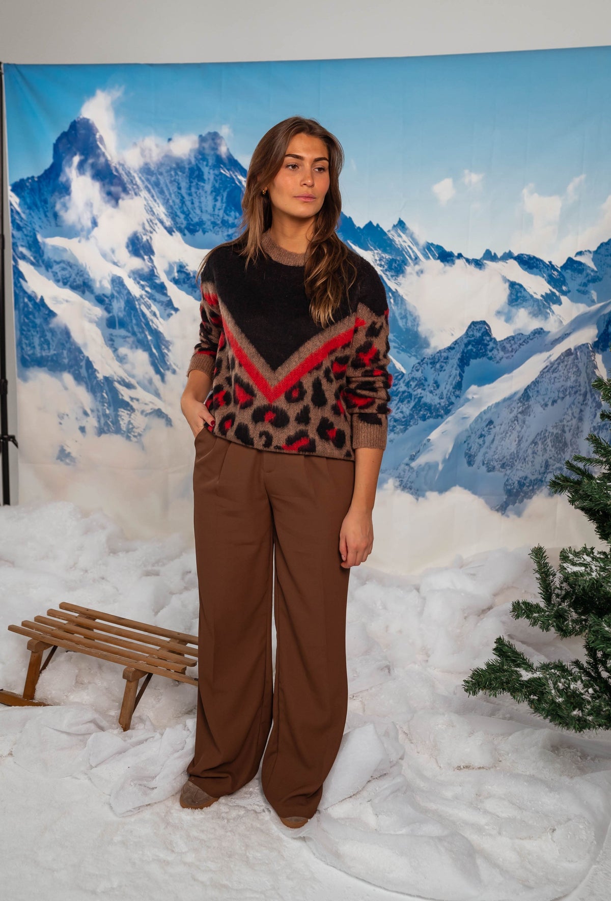 Jersey Ines leopardo
