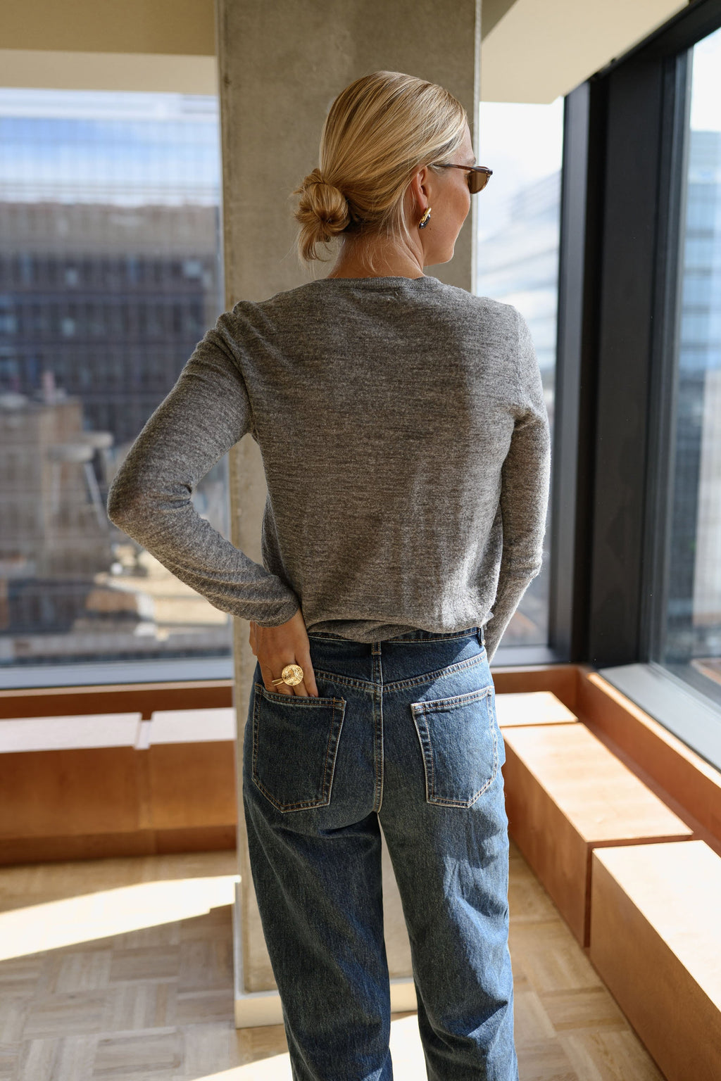 Jersey Karolina gris