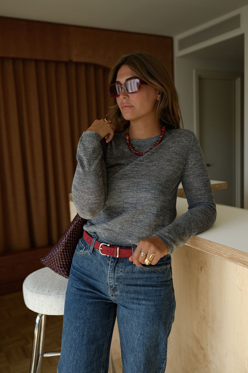 Jersey Karolina gris