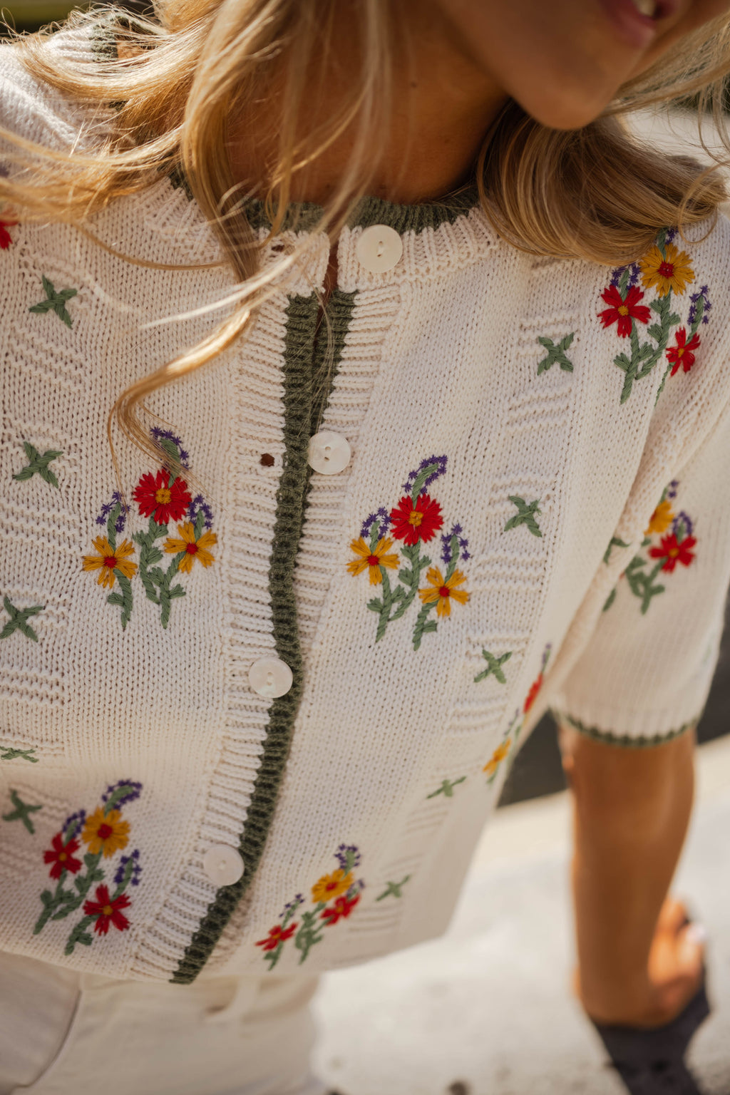 Jersey Leila de flores
