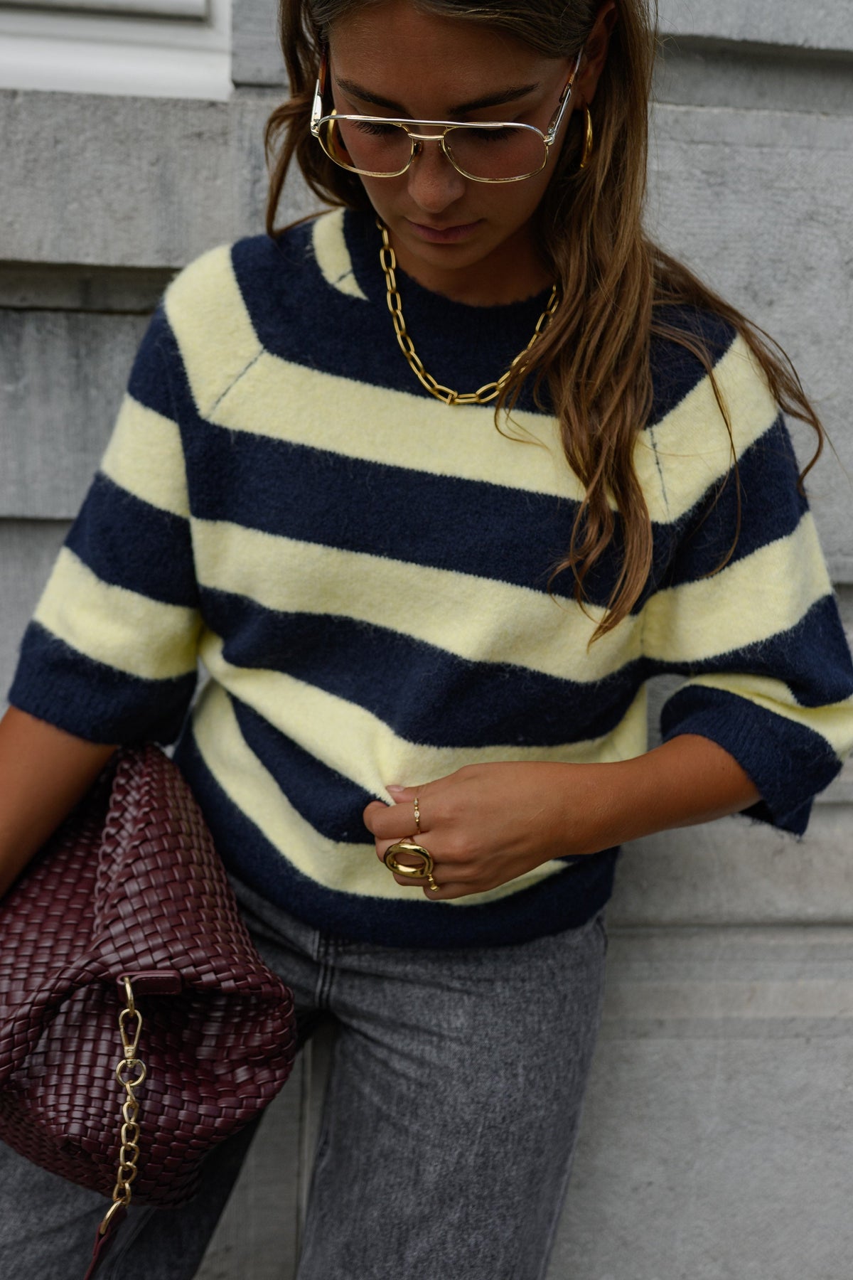 Jersey Maelys amarillo y azul