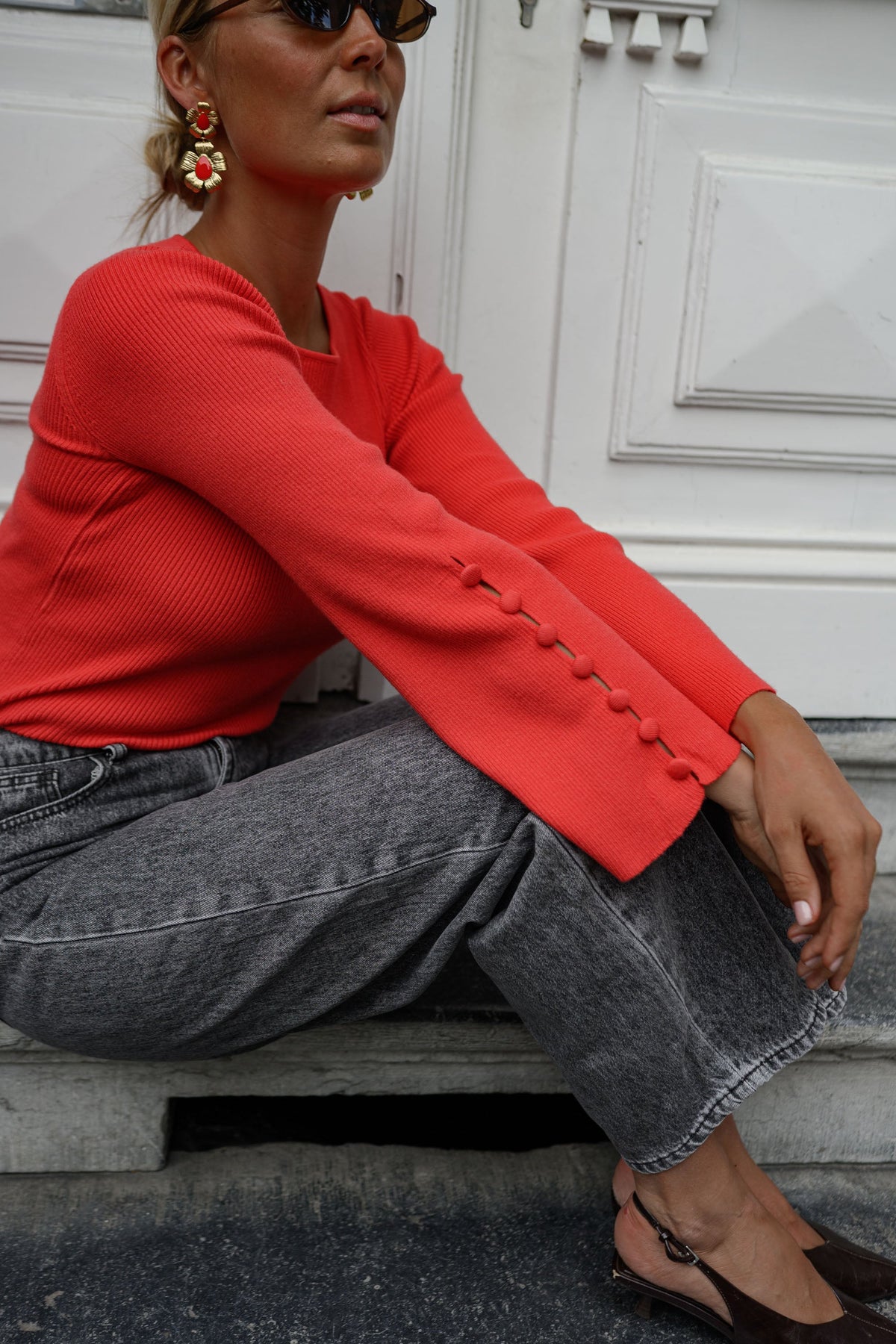 Jersey Miriam rojo