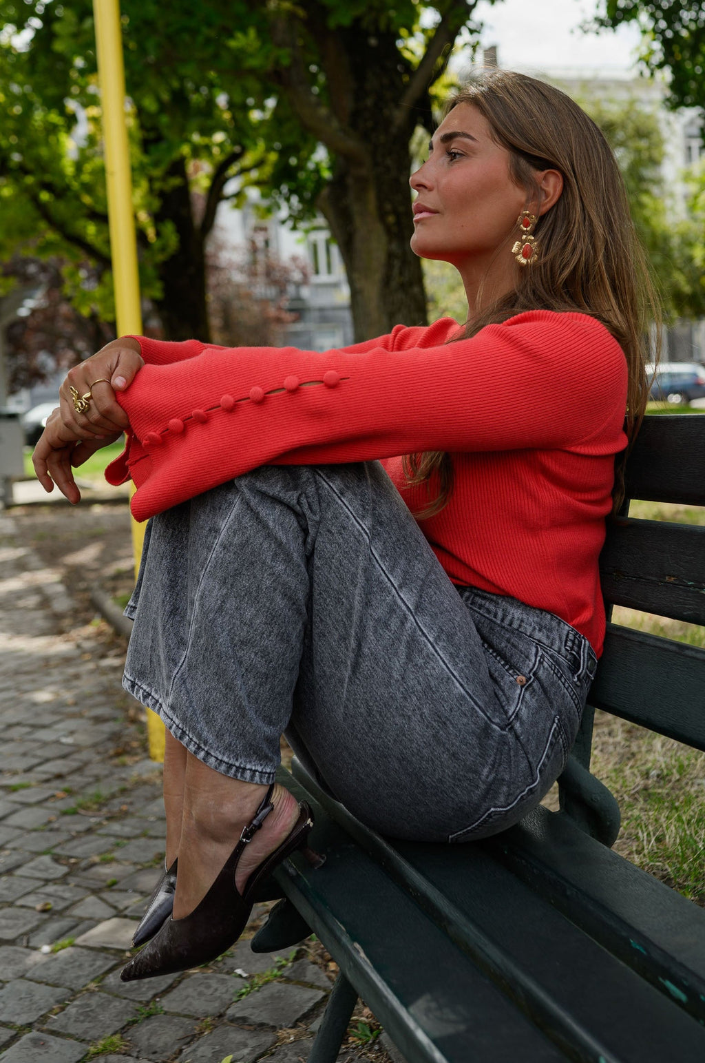 Jersey Miriam rojo