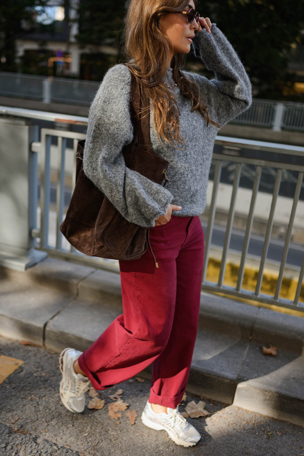 Jersey Nathalie gris oscuro
