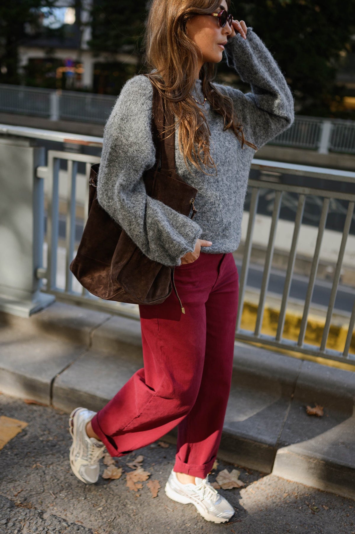Jersey Nathalie gris oscuro