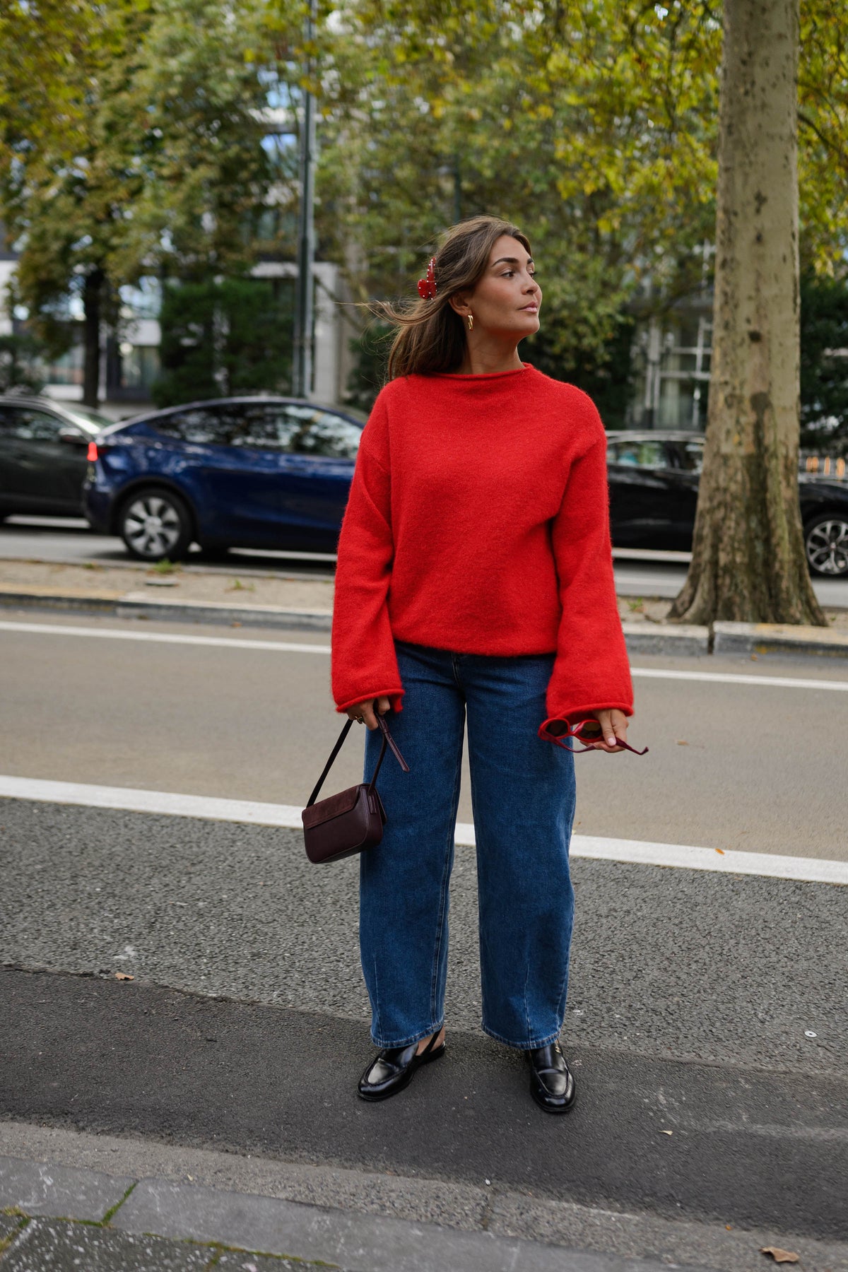 Jersey Nathalie rojo