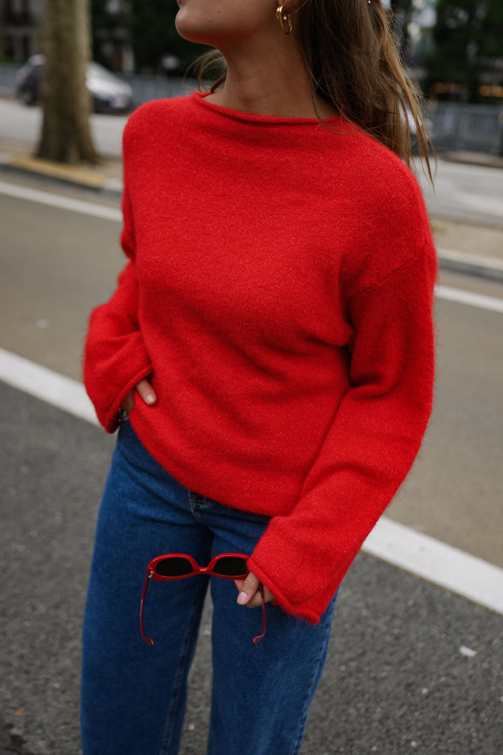 Jersey Nathalie rojo