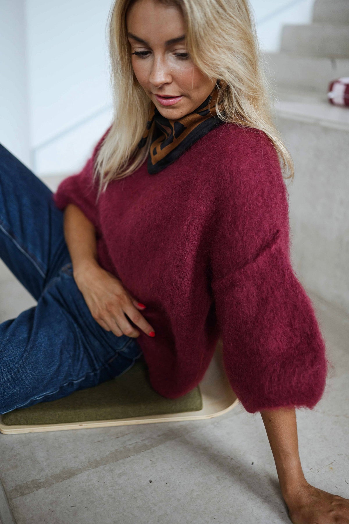 Jersey Samia burdeos