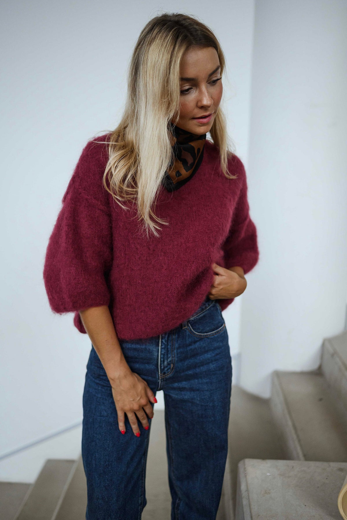 Jersey Samia burdeos