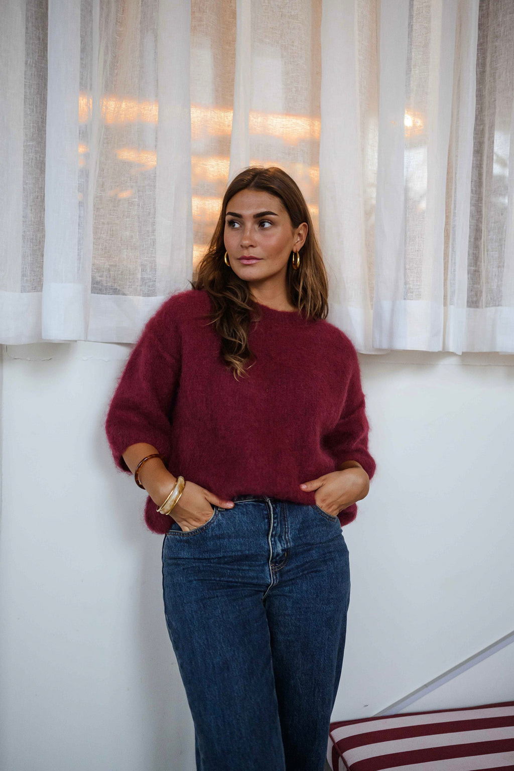 Jersey Samia burdeos