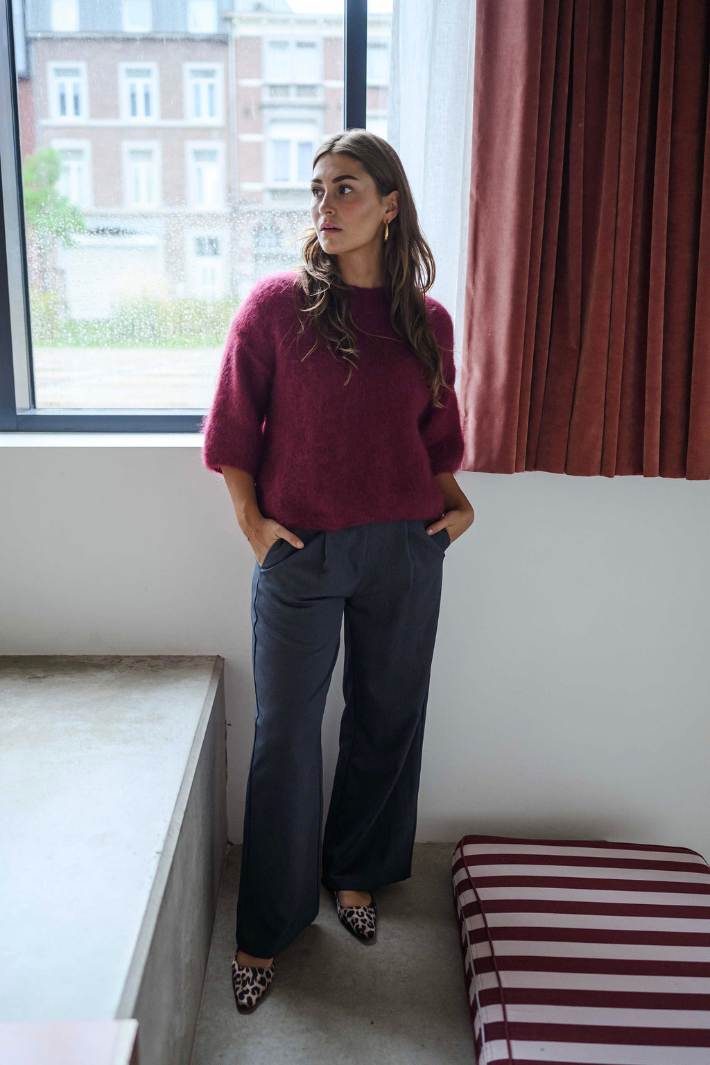 Jersey Samia burdeos