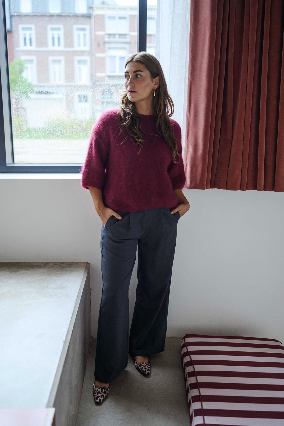 Jersey Samia burdeos