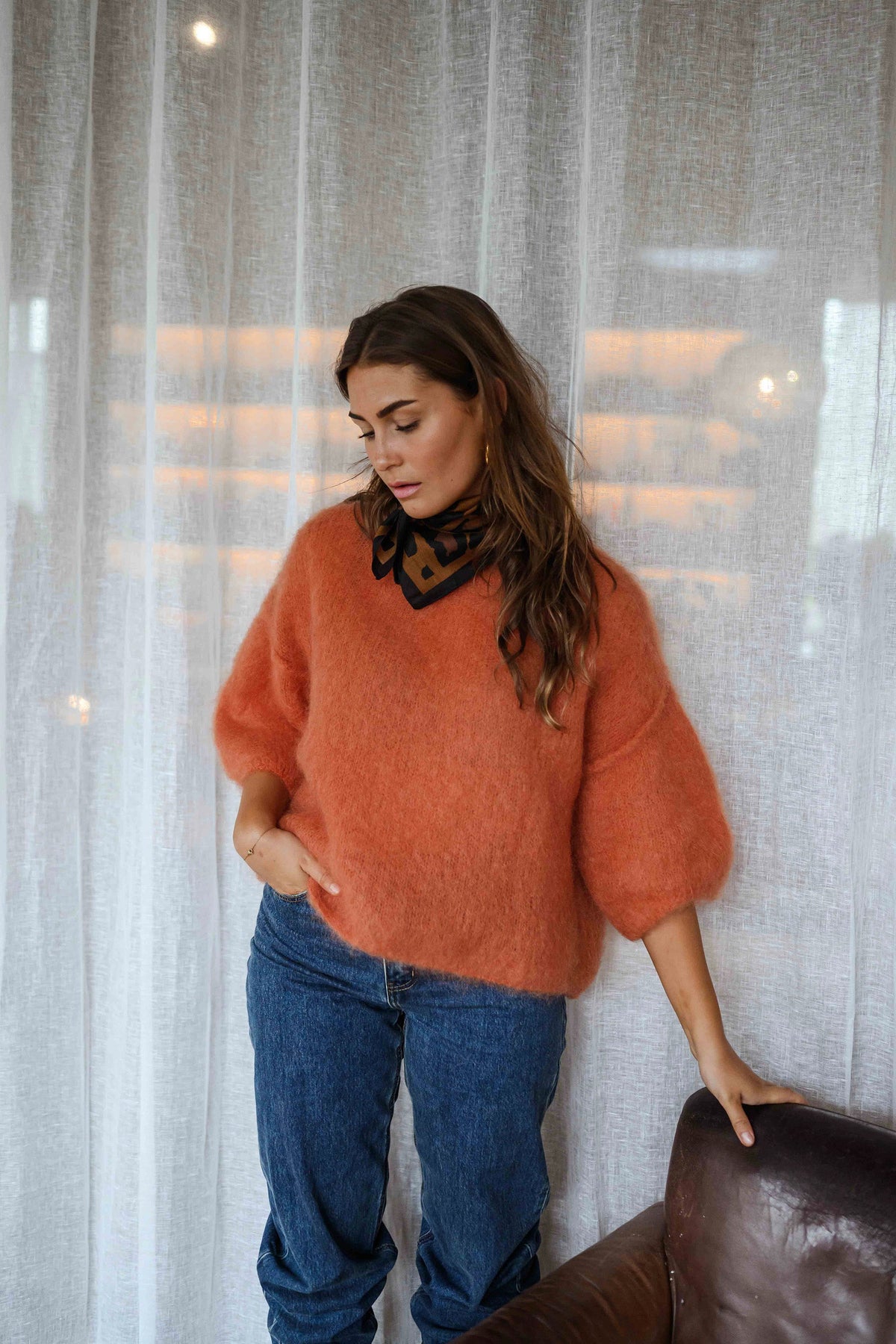 Jersey Samia naranja