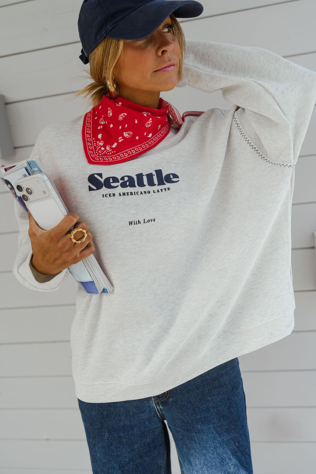 Jersey Seattle gris