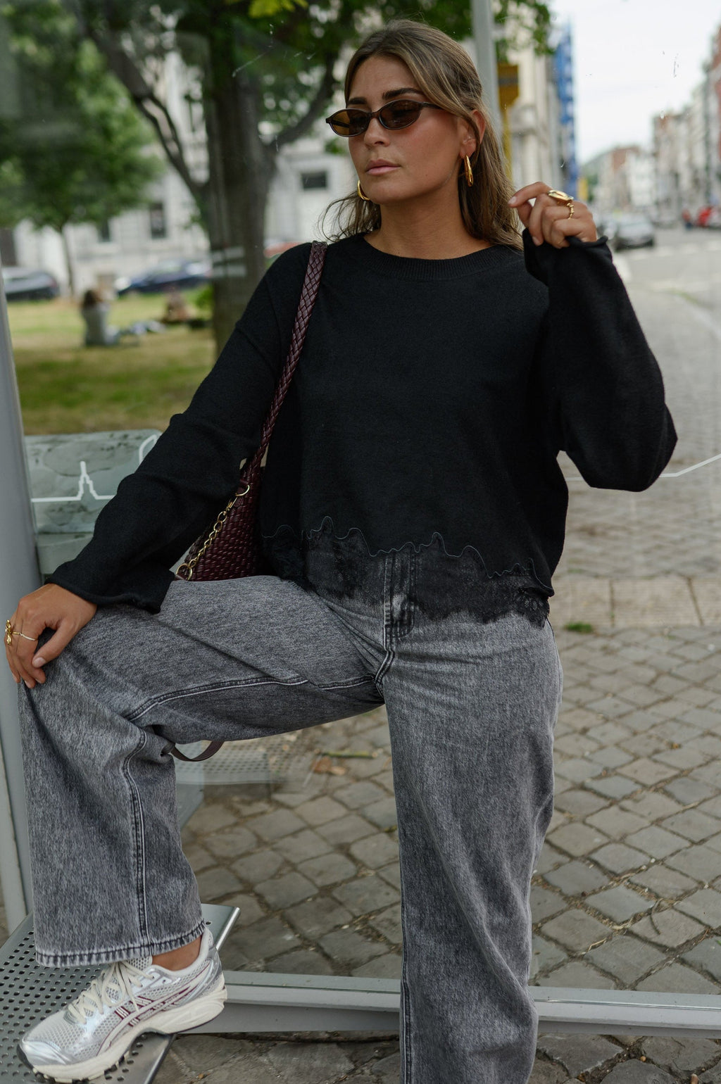 Jersey Solene negro