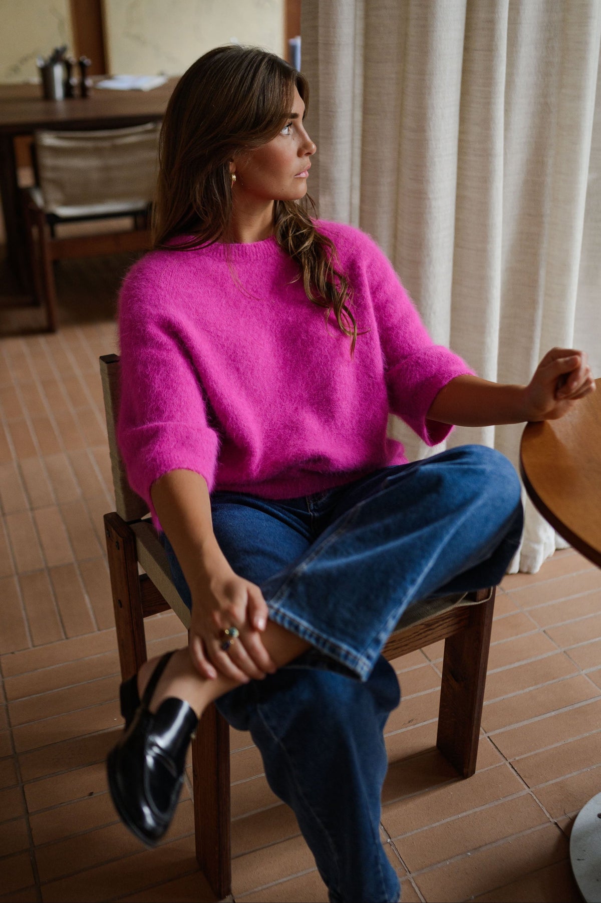 Jersey Wina fucsia