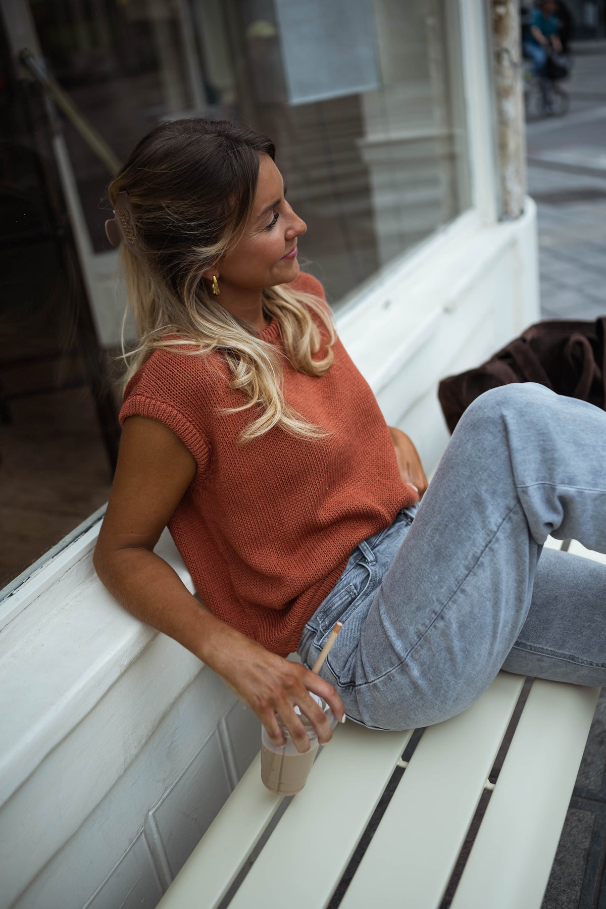 Jersey Kathia terracota
