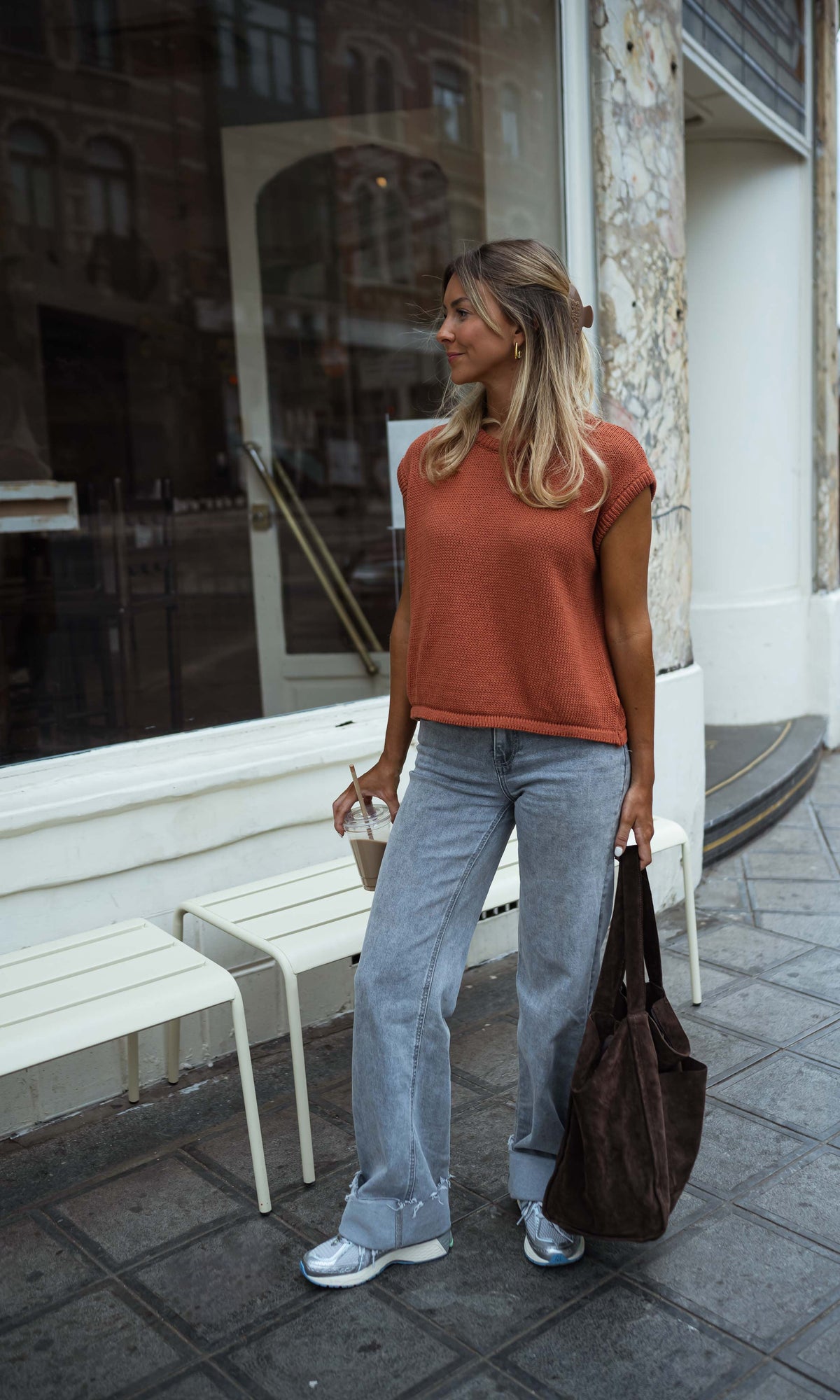 Jersey Kathia terracota