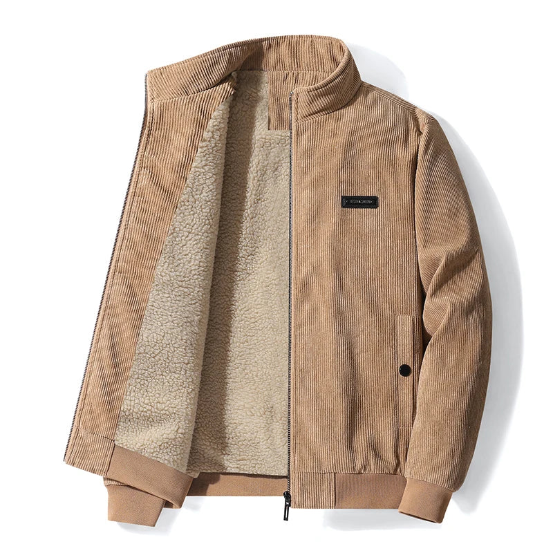 Hugo - Chaqueta de pana borreguillo