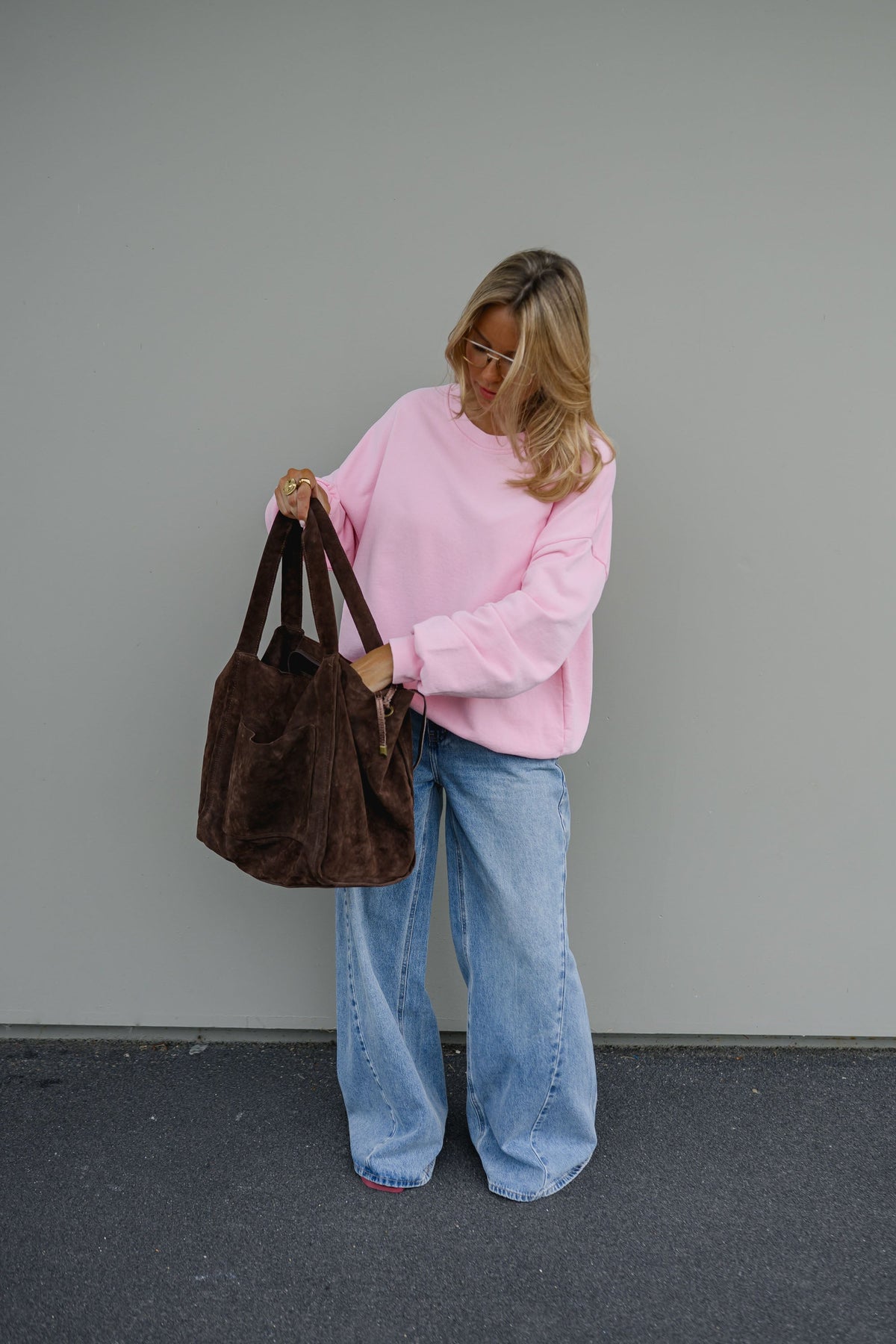 Sudadera Hele rosa
