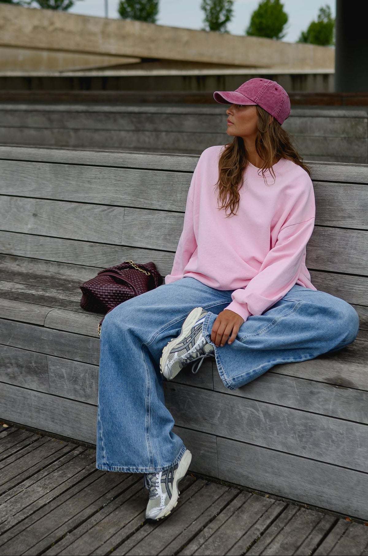 Sudadera Hele rosa