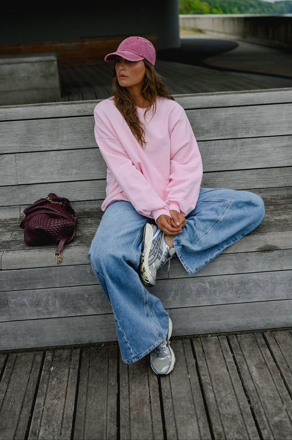 Sudadera Hele rosa