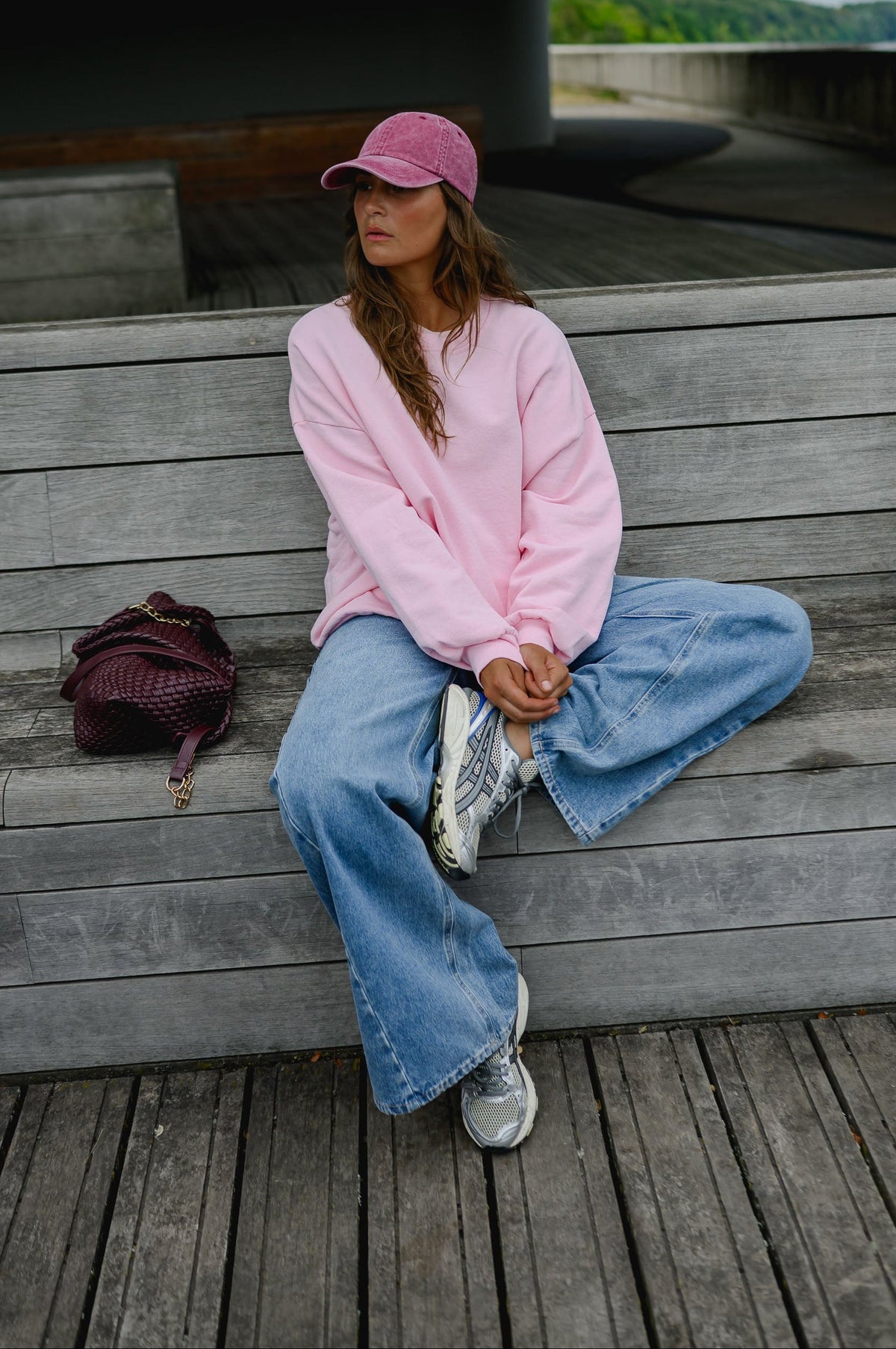 Sudadera Hele rosa