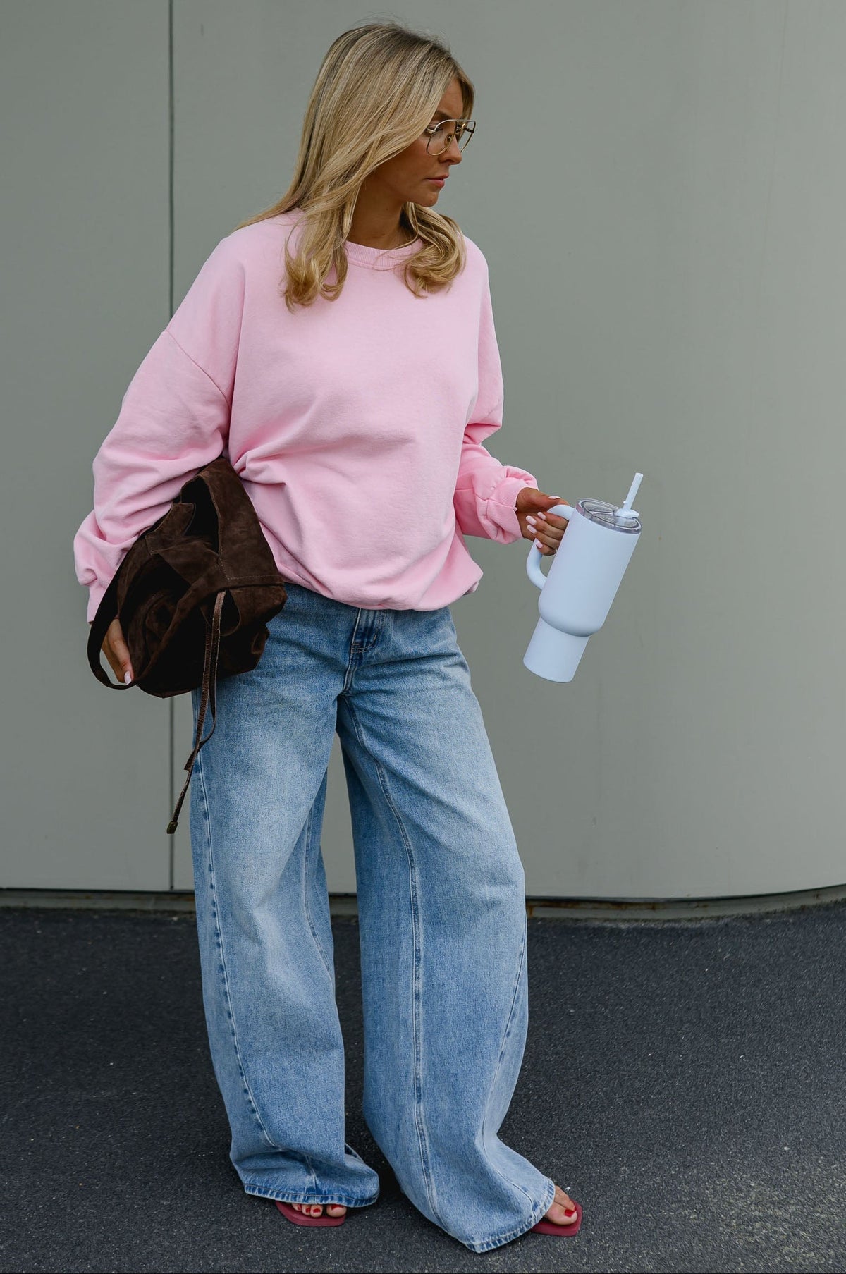 Sudadera Hele rosa