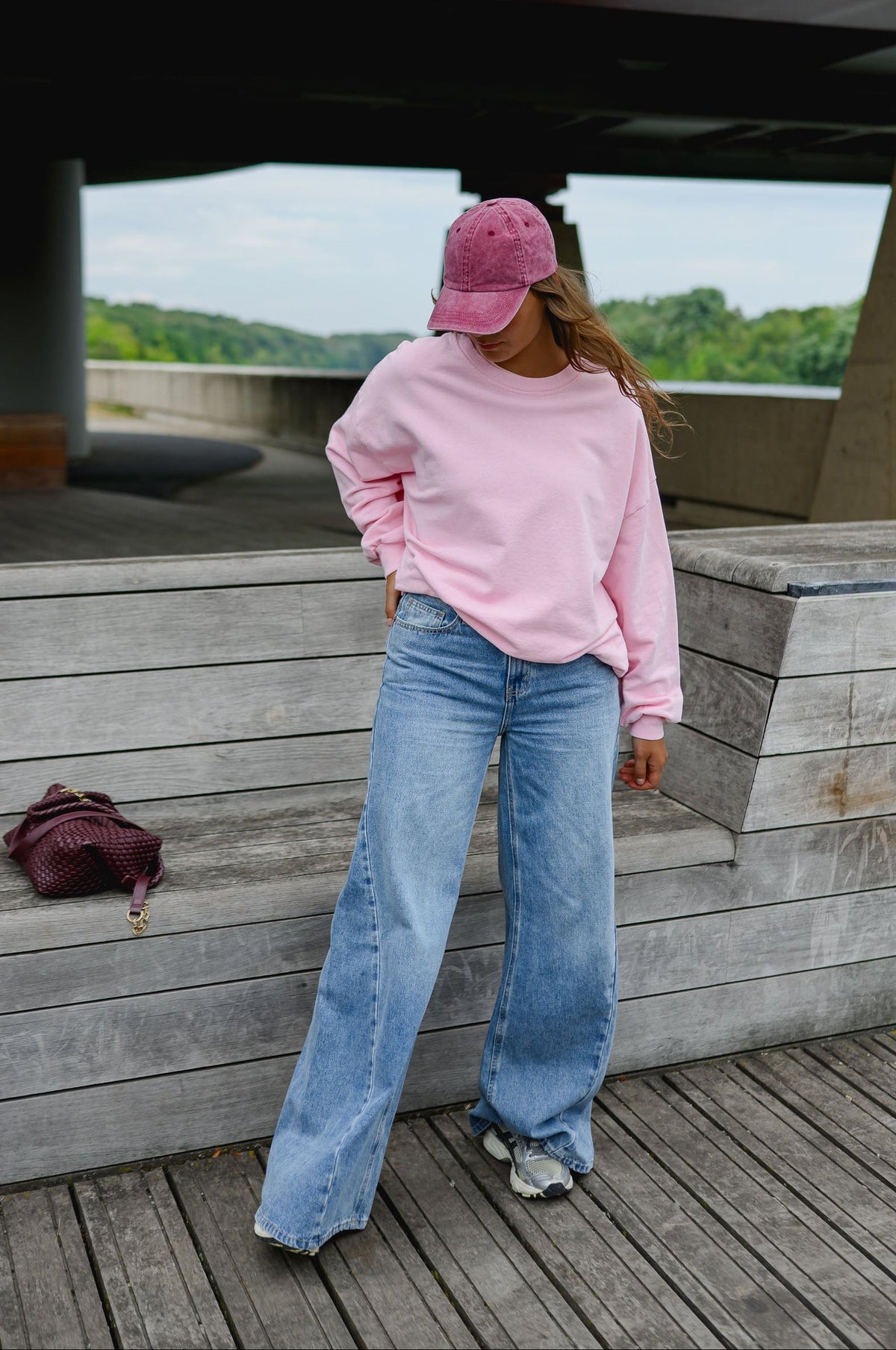Sudadera Hele rosa