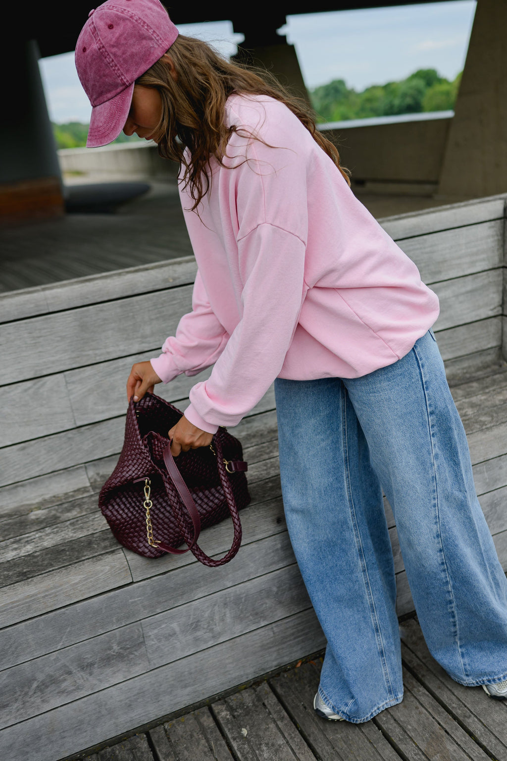 Sudadera Hele rosa