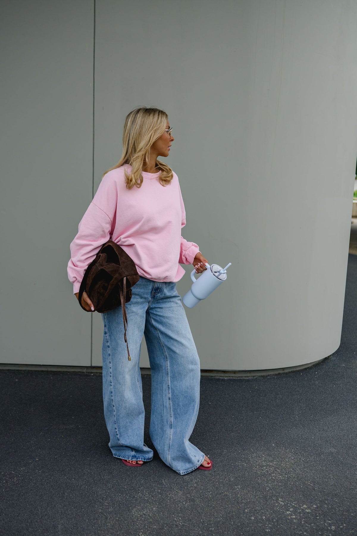 Sudadera Hele rosa