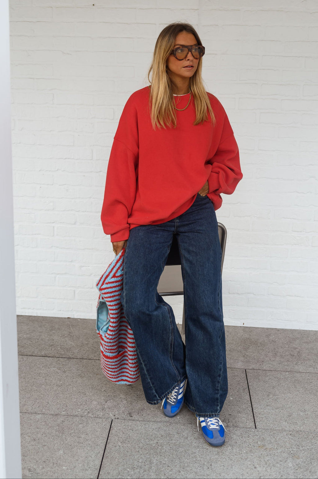 Sudadera Marjo roja