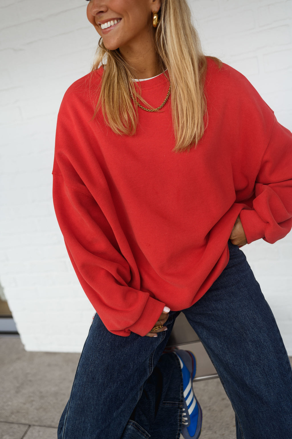 Sudadera Marjo roja