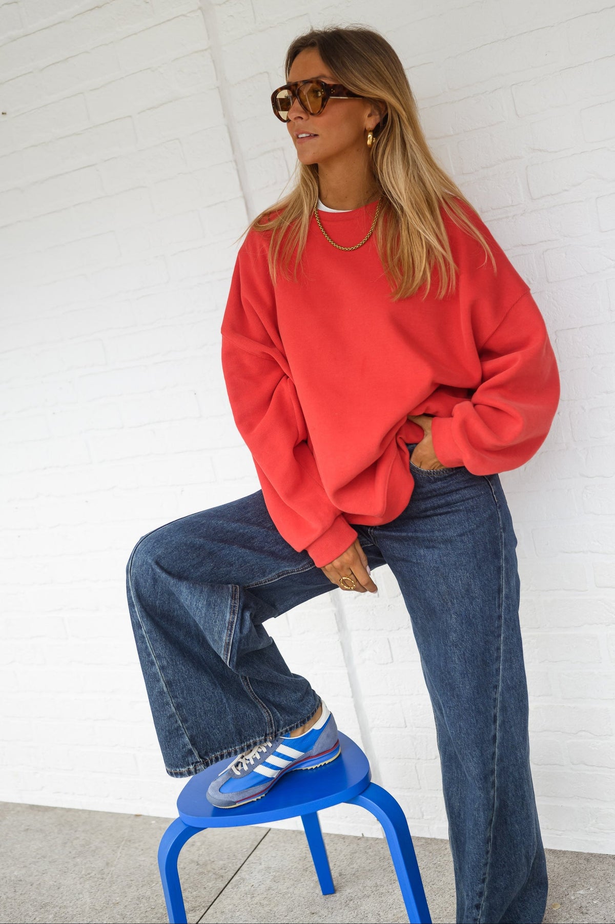 Sudadera Marjo roja