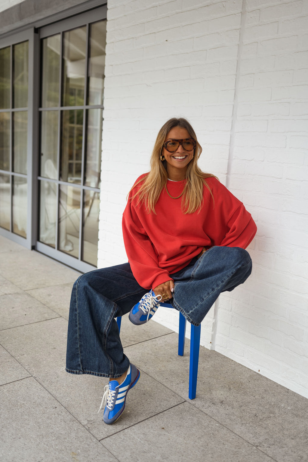 Sudadera Marjo roja