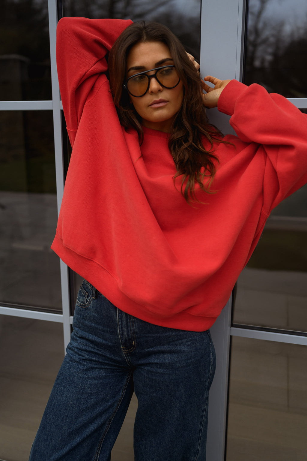 Sudadera Marjo roja