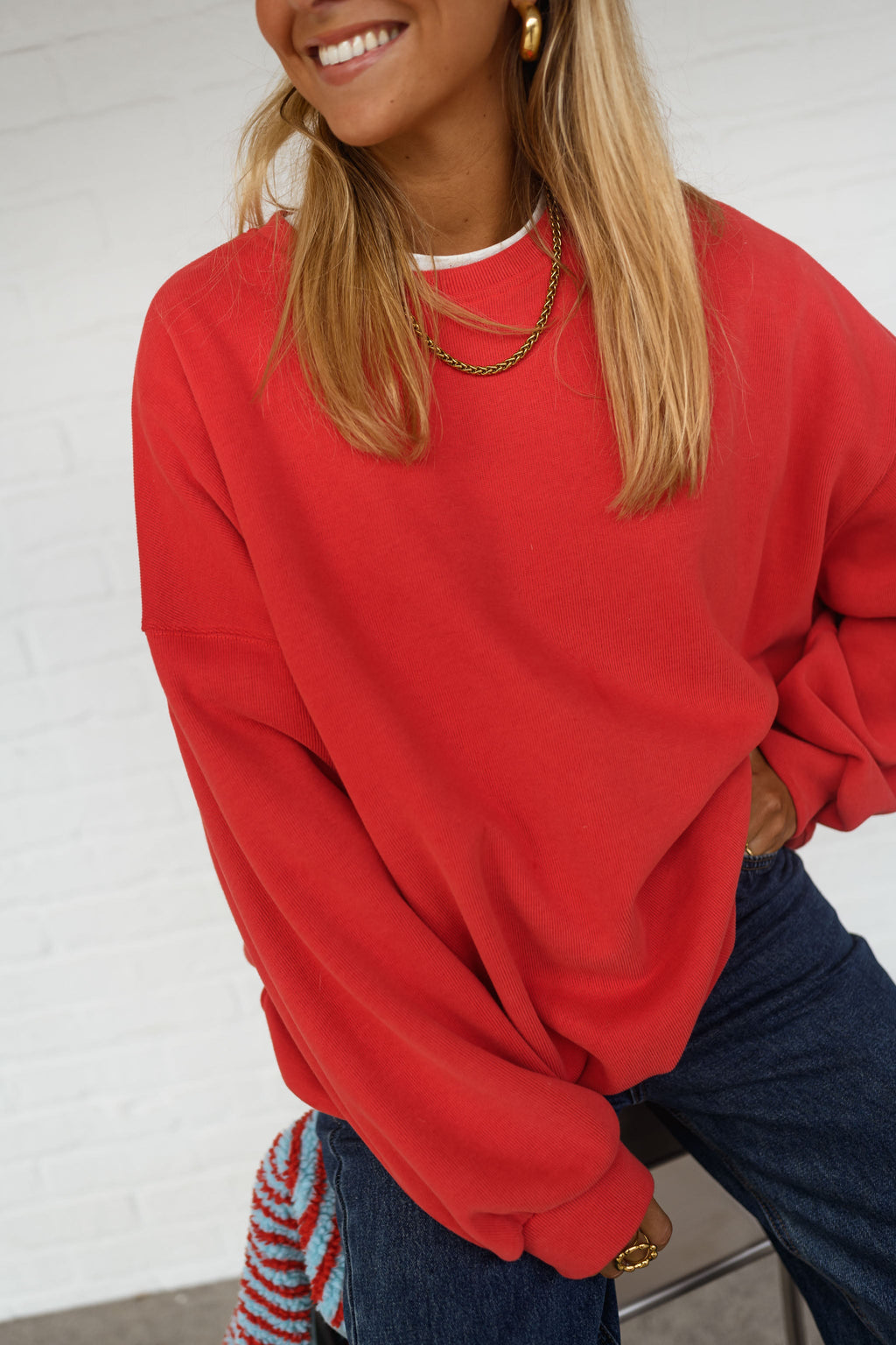 Sudadera Marjo roja