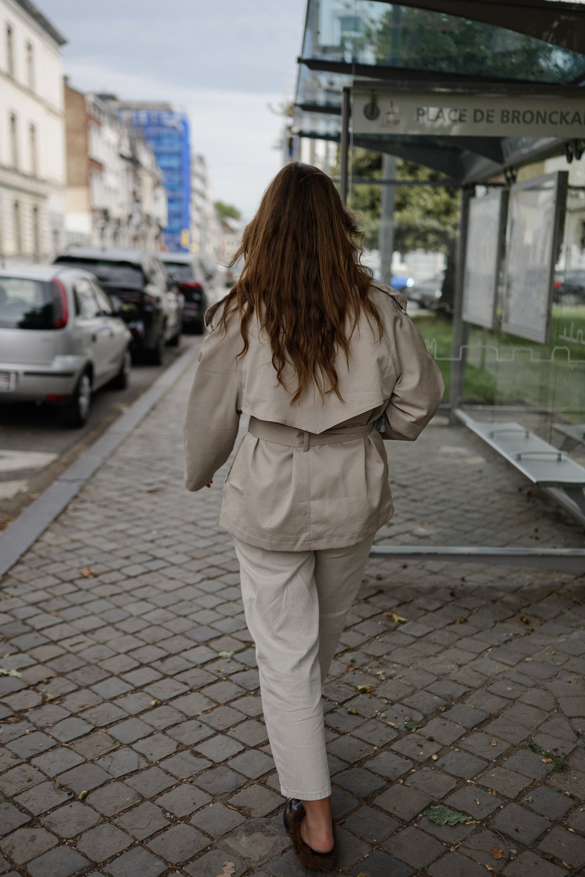 Gabardina Lacey - beige
