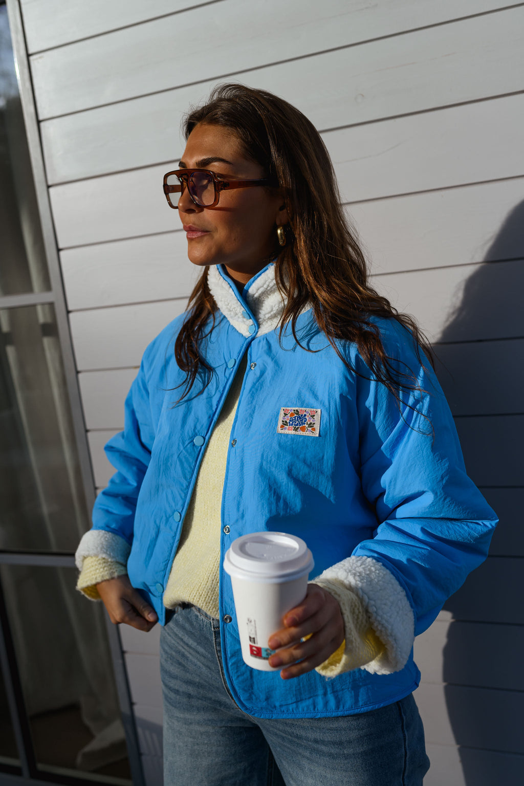 Chaqueta Alma - azul