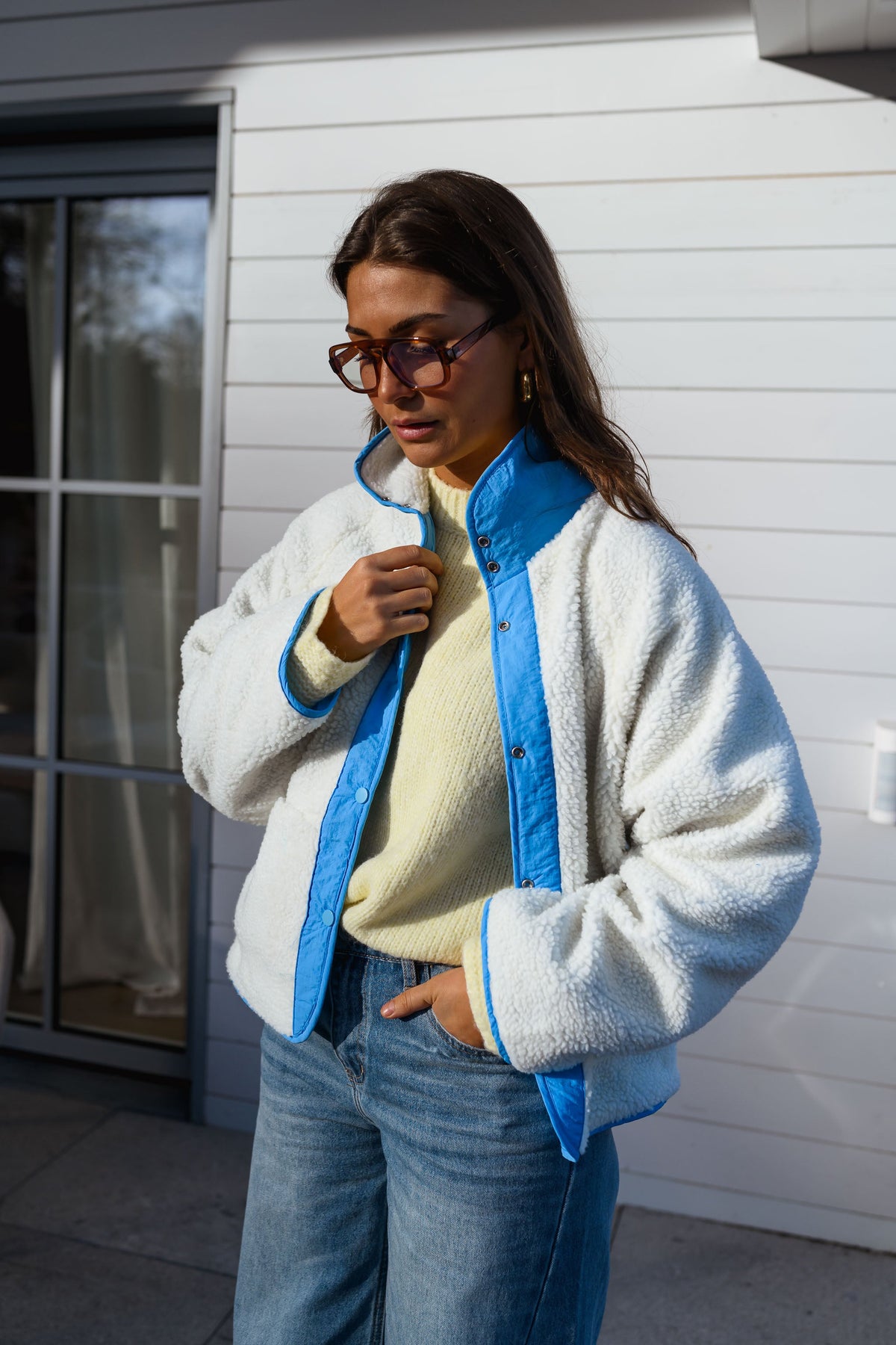 Chaqueta Alma - azul