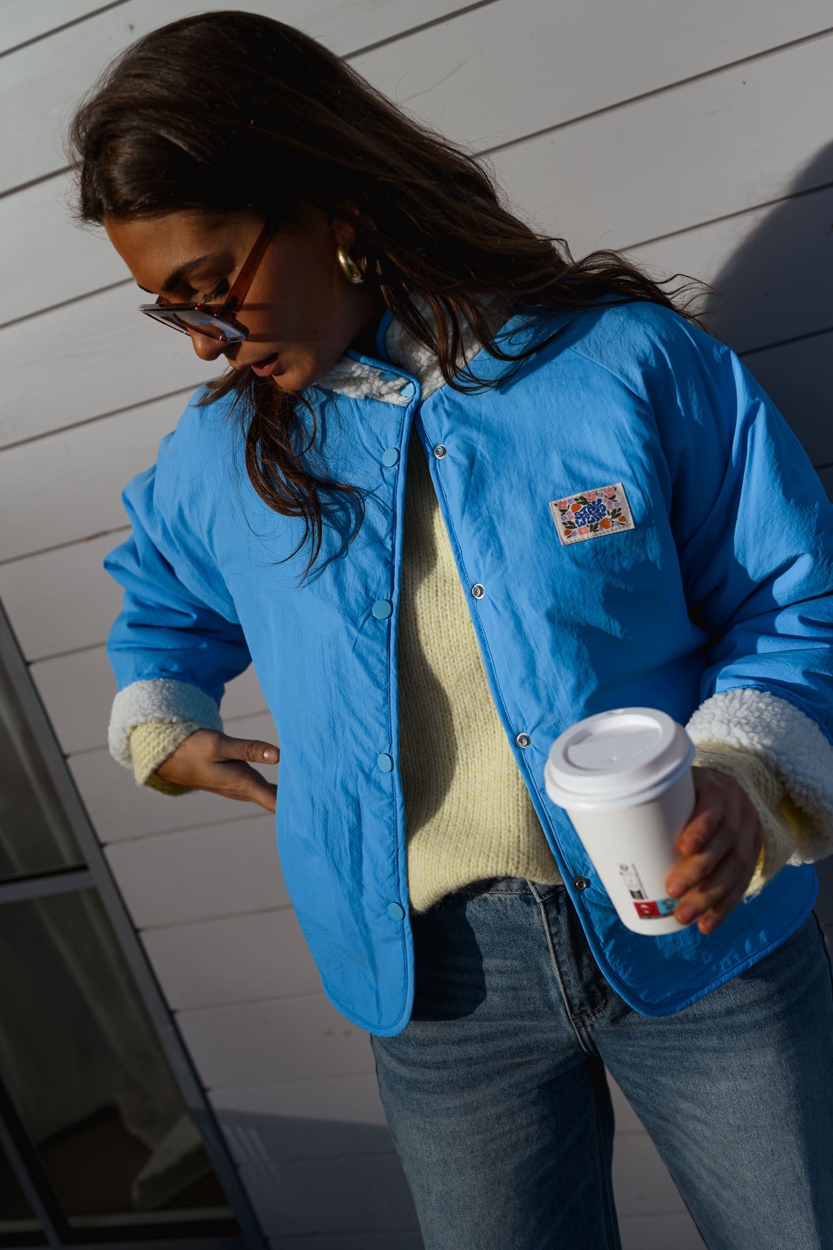Chaqueta Alma - azul